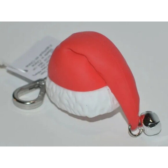 Bath & Body Works Santa Clause Hat with Bell Pocket *Bac Holder New with Tags - Picture 4 of 4